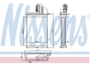 NISSENS 70509 šilumokaitis, salono šildymas 
 Šildymas / vėdinimas -> Šilumokaitis
6411.8.390.435, 8.390.435, 6411.8.390.435
