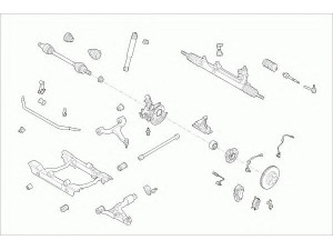 ZF Parts MERCE-M-KLA-FZ002 vairavimo mechanizmas; rato pakaba 
 Ašies montavimas/vairavimo mechanizmas/ratai -> Prekių paieška pagal schemą