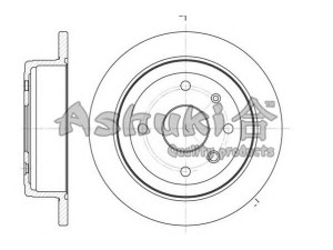 ASHUKI J045-20 stabdžių diskas
96389659, 96389659, ADG04398