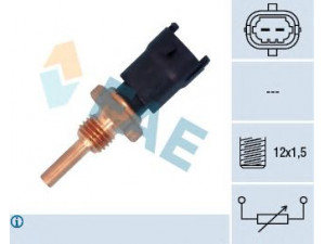 FAE 33685 siuntimo blokas, aušinimo skysčio temperatūra 
 Elektros įranga -> Jutikliai
1342567, 6238266, 93174208