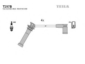 TESLA T297B uždegimo laido komplektas 
 Kibirkšties / kaitinamasis uždegimas -> Uždegimo laidai/jungtys
L813-18-140B, L813-18-140C