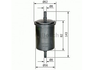 BOSCH 0 450 902 161 kuro filtras 
 Filtrai -> Kuro filtras
1567 81, 1567 85, 1567 87, 1567 93