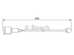 BOSCH 1 987 474 910 įspėjimo kontaktas, stabdžių trinkelių susidėvėjimas 
 Stabdžių sistema -> Susidėvėjimo indikatorius, stabdžių trinkelės
34 11 2 225 107, 34 35 1 179 820