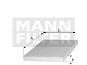 MANN-FILTER CUK 22 022 filtras, salono oras 
 Techninės priežiūros dalys -> Techninės priežiūros intervalai
71775824