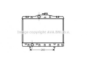 AVA QUALITY COOLING TO2172 radiatorius, variklio aušinimas
1640011110