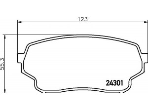 HELLA PAGID 8DB 355 006-941 stabdžių trinkelių rinkinys, diskinis stabdys 
 Techninės priežiūros dalys -> Papildomas remontas
5520050J01, 5520050J02