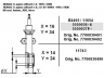 MONROE E4495 amortizatorius 
 Pakaba -> Amortizatorius
7700827624, 7700827625, 7700827626