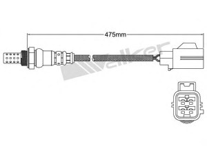 WALKER PRODUCTS 250-241055 lambda jutiklis 
 Variklis -> Variklio elektra
LR028931