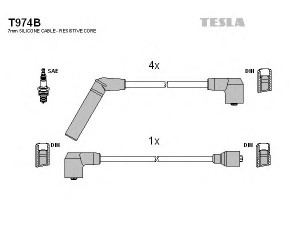 TESLA T974B uždegimo laido komplektas 
 Kibirkšties / kaitinamasis uždegimas -> Uždegimo laidai/jungtys
MD080566