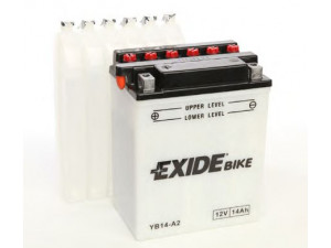 EXIDE YB14-A2 starterio akumuliatorius; starterio akumuliatorius 
 Elektros įranga -> Akumuliatorius