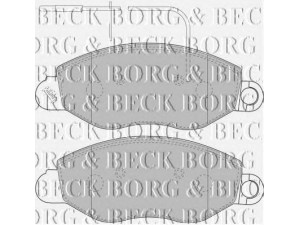 BORG & BECK BBP1850 stabdžių trinkelių rinkinys, diskinis stabdys 
 Techninės priežiūros dalys -> Papildomas remontas
410609X225, 410609X226, 410609X525