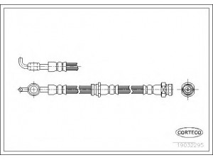 CORTECO 19032295 stabdžių žarnelė 
 Stabdžių sistema -> Stabdžių žarnelės
GA5R43980B, GJ2543980