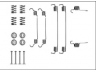 priedų komplektas, stabdžių trinkelės