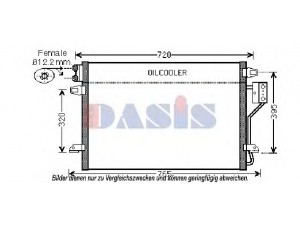 AKS DASIS 522031N kondensatorius, oro kondicionierius 
 Oro kondicionavimas -> Kondensatorius