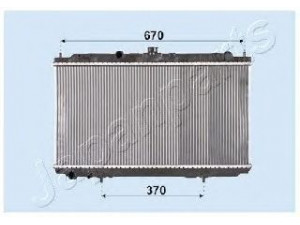 JAPANPARTS RDA213005 radiatorius, variklio aušinimas 
 Aušinimo sistema -> Radiatorius/alyvos aušintuvas -> Radiatorius/dalys
21410BV010
