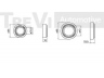TREVI AUTOMOTIVE WB2061 rato guolio komplektas 
 Ašies montavimas/vairavimo mechanizmas/ratai -> Rato stebulė/montavimas -> Rato guolis
95619171, 95619171