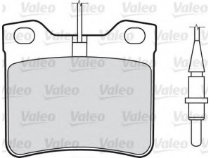 VALEO 598063 stabdžių trinkelių rinkinys, diskinis stabdys 
 Techninės priežiūros dalys -> Papildomas remontas
4251-30, 425130, 4252-08, 4252-66