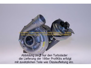SCHLÜTTER TURBOLADER 166-09470EOL kompresorius, įkrovimo sistema 
 Išmetimo sistema -> Turbokompresorius