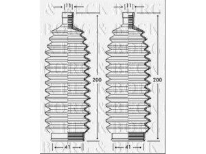 BORG & BECK BSG3244 gofruotoji membrana, vairavimas 
 Vairavimas -> Gofruotoji membrana/sandarinimai