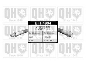 QUINTON HAZELL BFH4994 stabdžių žarnelė 
 Stabdžių sistema -> Stabdžių žarnelės
202 420 0148