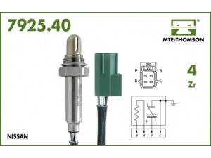 MTE-THOMSON 7925.40.047 lambda jutiklis 
 Variklis -> Variklio elektra
22690-AX000, 226A01-F701