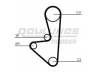 ROULUNDS RUBBER RR1075K1 paskirstymo diržo komplektas 
 Techninės priežiūros dalys -> Papildomas remontas
0831.86, 0831.87, 0831S0, 9400831869