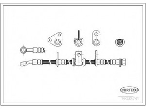 CORTECO 19032741 stabdžių žarnelė
46410SF1013, 46410SF1023, 46410SF1033