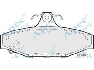 APEC braking PAD958 stabdžių trinkelių rinkinys, diskinis stabdys 
 Techninės priežiūros dalys -> Papildomas remontas
4841305000, 48413050A0