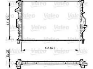 VALEO 735374 radiatorius, variklio aušinimas 
 Aušinimo sistema -> Radiatorius/alyvos aušintuvas -> Radiatorius/dalys
1493774, 1778038, 6G918005FB