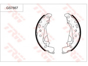 TRW GS7867 stabdžių trinkelių komplektas 
 Techninės priežiūros dalys -> Papildomas remontas
0449552040, 0449552401, 9101082