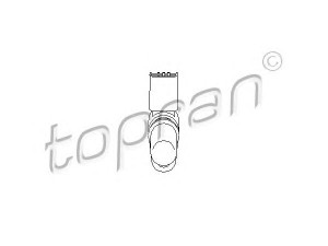 TOPRAN 207 854 RPM jutiklis, variklio valdymas 
 Elektros įranga -> Jutikliai
2263 000 QAG, 2373 1BN 701, 2373 1DB 000