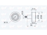 IPD 15-0140 kreipiantysis skriemulys, paskirstymo diržas 
 Diržinė pavara -> Paskirstymo diržas/komplektas -> Laisvasis/kreipiamasis skriemulys
036109244C, 036109244D, 036109244J