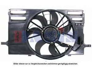 AKS DASIS 228043N ventiliatorius, radiatoriaus 
 Aušinimo sistema -> Oro aušinimas
130303929