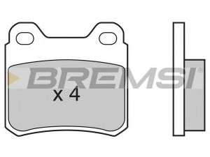 BREMSI BP2507 stabdžių trinkelių rinkinys, diskinis stabdys 
 Techninės priežiūros dalys -> Papildomas remontas
0004209820, 0024209820