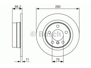 BOSCH 0 986 479 043 stabdžių diskas 
 Dviratė transporto priemonės -> Stabdžių sistema -> Stabdžių diskai / priedai
34 21 6 792 225