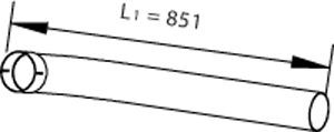 DINEX 47190 išleidimo kolektorius 
 Išmetimo sistema -> Išmetimo vamzdžiai
81.15204.0451, 81.15205.5116