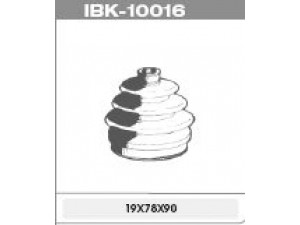 IPS Parts IBK-10016 gofruotoji membrana, kardaninis velenas 
 Ratų pavara -> Gofruotoji membrana
39241-03A25, 39241-50A25, 39241-50A28