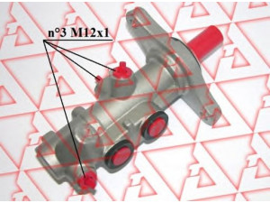 CAR 6253 pagrindinis cilindras, stabdžiai 
 Stabdžių sistema -> Pagrindinis stabdžių cilindras
8Z1.614.019A