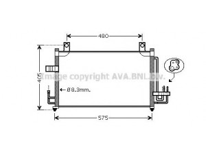 AVA QUALITY COOLING KA5068 kondensatorius, oro kondicionierius