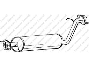 BOSAL 211-383 vidurinis duslintuvas 
 Išmetimo sistema -> Duslintuvas
ESR3194