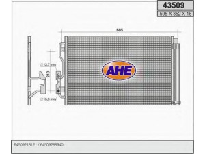 AHE 43509 kondensatorius, oro kondicionierius 
 Oro kondicionavimas -> Kondensatorius
64509218121