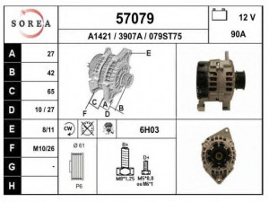 EAI 57079 kintamosios srovės generatorius
504033459