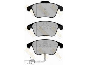 Brake ENGINEERING PA1802 stabdžių trinkelių rinkinys, diskinis stabdys 
 Techninės priežiūros dalys -> Papildomas remontas
8K0698151A, 8K0698151F, 8K0698151A