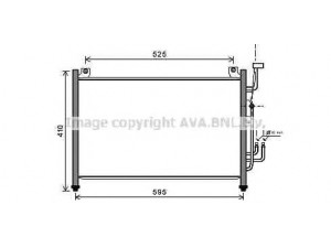 AVA QUALITY COOLING MZA5236 kondensatorius, oro kondicionierius