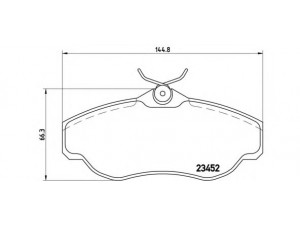 BREMBO P 44 008 stabdžių trinkelių rinkinys, diskinis stabdys 
 Techninės priežiūros dalys -> Papildomas remontas
SFP000210, SFP100460, SFP100480