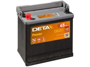 DETA DB451 starterio akumuliatorius; starterio akumuliatorius 
 Elektros įranga -> Akumuliatorius
KE24145E10NY, 33610-85C70-RH, 33610-82A20-000