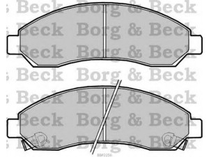 BORG & BECK BBP2256 stabdžių trinkelių rinkinys, diskinis stabdys 
 Techninės priežiūros dalys -> Papildomas remontas
8-97329-333-0, 8-97329333-0, 8-98051116-0