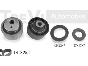 TREVI AUTOMOTIVE KD1108S paskirstymo diržo komplektas 
 Techninės priežiūros dalys -> Papildomas remontas
083140, 083141, 083162, 083182