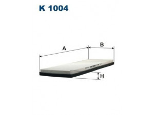 FILTRON K1004 filtras, salono oras 
 Techninės priežiūros dalys -> Techninės priežiūros intervalai
29013, 893091400A, 893091700, 893819439