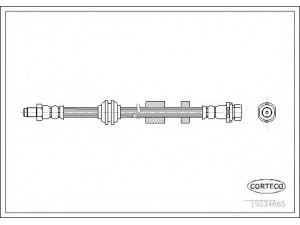 CORTECO 19034665 stabdžių žarnelė 
 Stabdžių sistema -> Stabdžių žarnelės
1387265